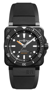 Black Diver Watch by Bell & Ross