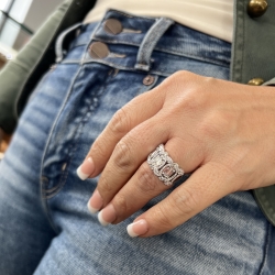 Chris Cut Diamond Ring